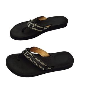 Coach flip flop thong sandals